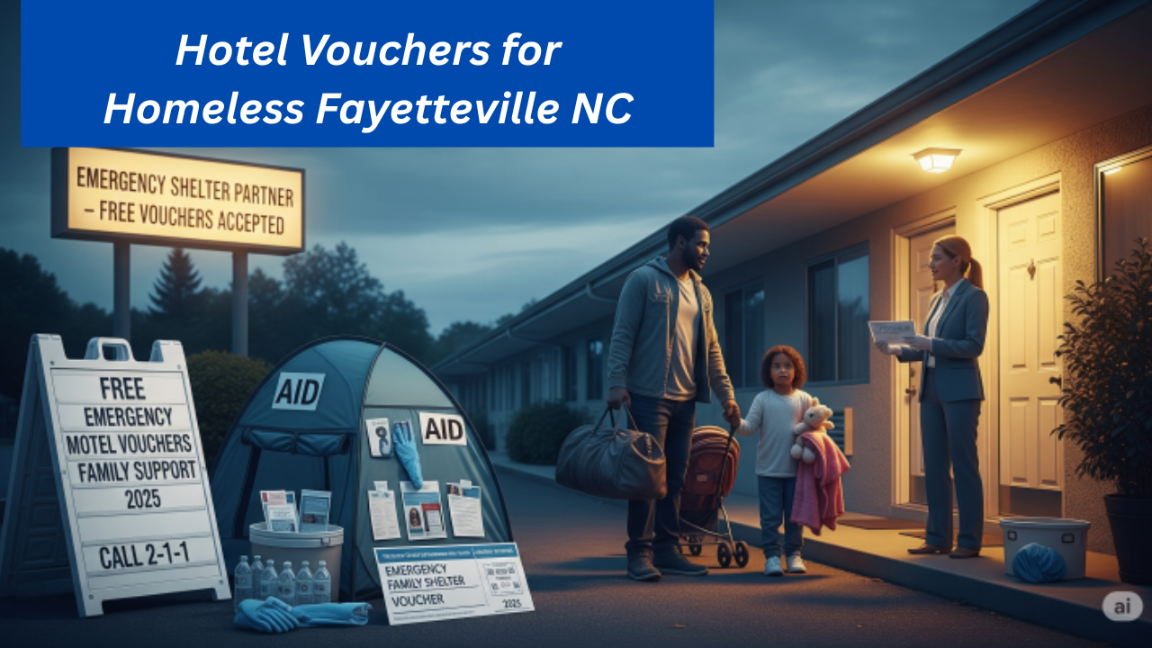 Hotel Vouchers for Homeless Fayetteville NC
