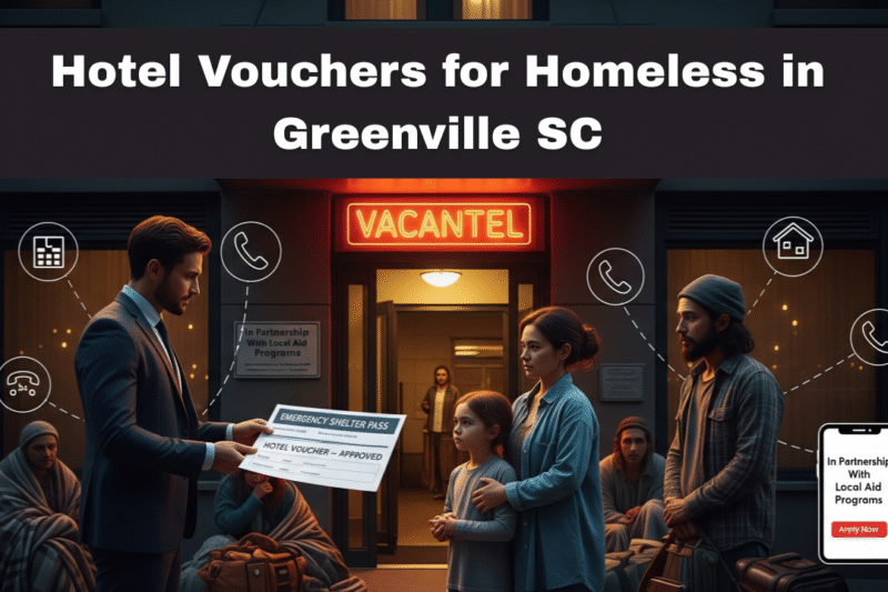 Hotel Vouchers for Homeless in Greenville SC