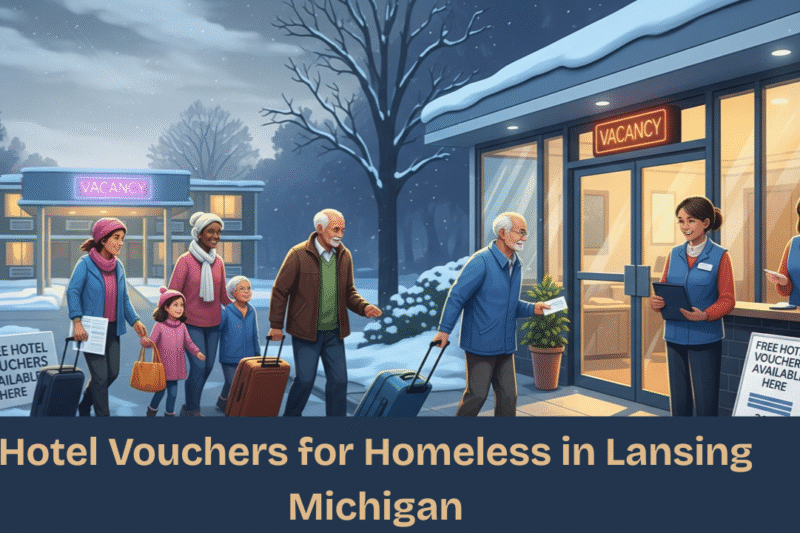 Hotel Vouchers for Homeless in Lansing Michigan