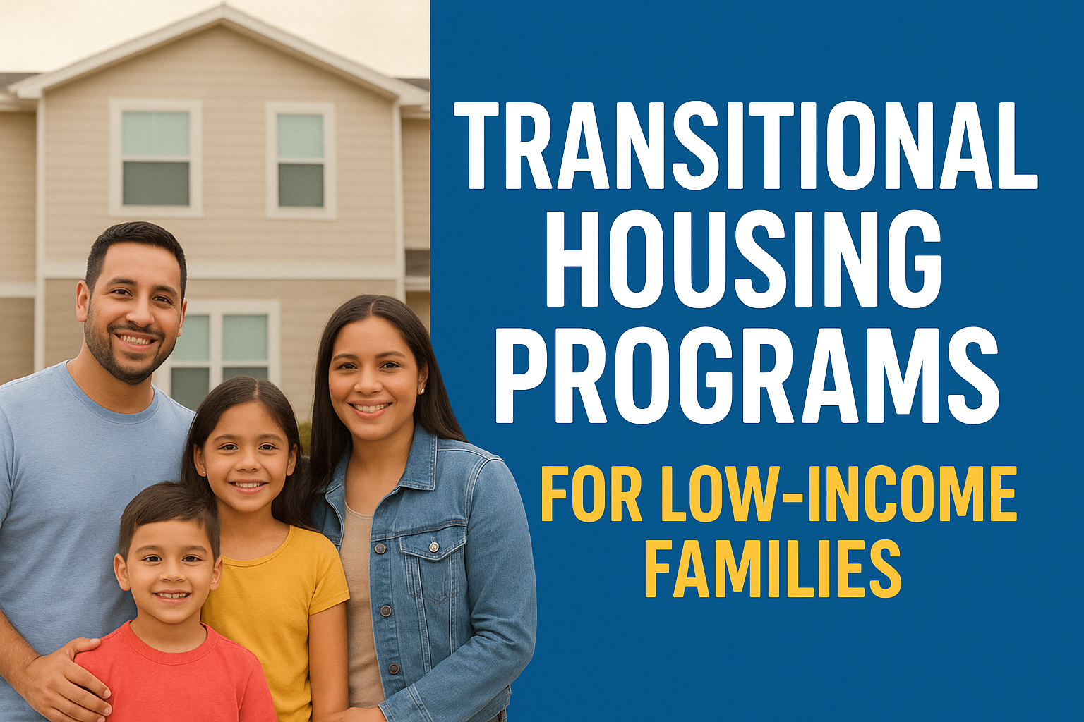 Transitional Housing Programs for Low-Income Families